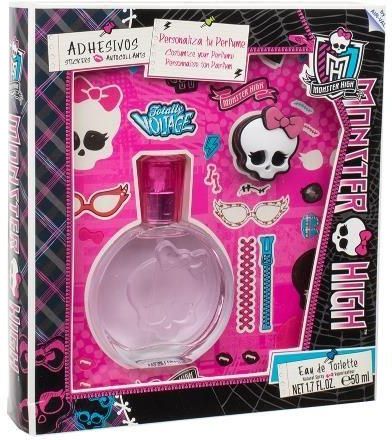 Perfum Unisex Monster High Zestaw Perfum Woda Toaletowa 50ml + Naklejki ...