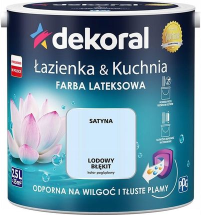 Dekoral Łazienka & Kuchnia Lodowy błękit 2,5L