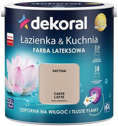 Dekoral Łazienka & Kuchnia Cafe latte 2,5L