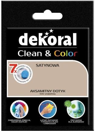 Dekoral Tester farby Clean & Color aksamitny dotyk 40 ml
