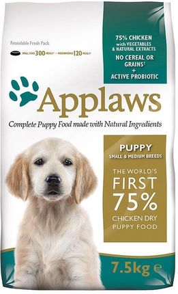 Applaws Dog Small & Medium Breed Puppy Chickien 7,5Kg