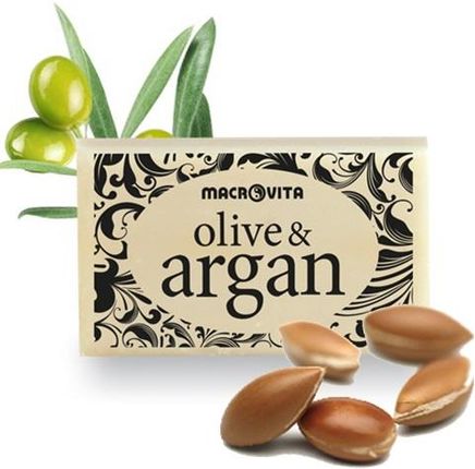 Macrovita  Argan Olive Mydło Z Oliwą Z Oliwek I Olejkiem Arganowym 50g