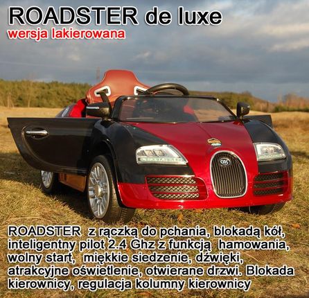Super-Toys Roadster Je1188 Czerwony