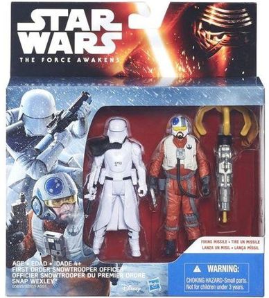 Hasbro Star Wars First Order Snowtrooper Officer I Snap Wexley B3955