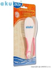Zdjęcie Akuku Szczotka I Grzebień Różowy - Golina