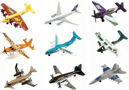 Mattel Matchbox Samoloty. Różne Rodzaje 68982