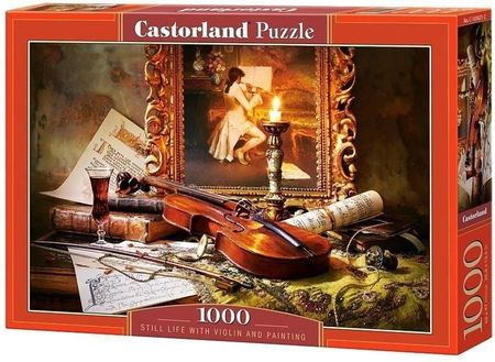 Castorland Puzzle Still Life With Violin And Painting 1000el.