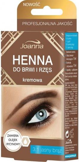 Joanna Henna Do Rzęs Jasny Brąz Opinie I Ceny Na Ceneopl