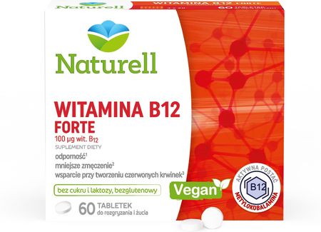 Naturell Witamina B12 forte 60 tabl.