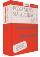 Zdjęcie Teksty ustaw. Egzaminy. Aplikacje radcowska i adwokacka. Tom 1 - Płock