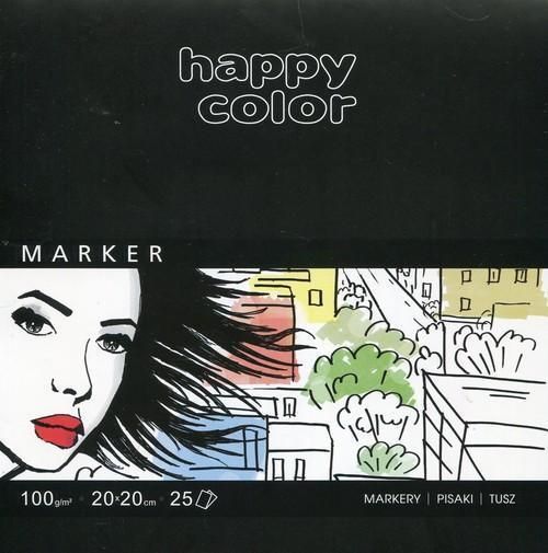 Zdjęcie Happy Color Blok Do Markerów 20X20 Cm 100G - Poznań