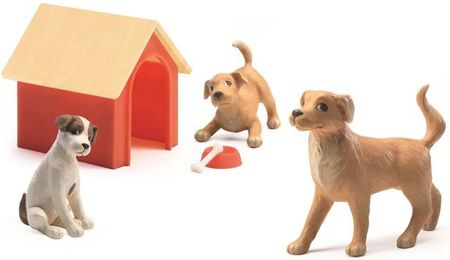 Djeco Figurki Psy Z Budą Petit Home Do Domku  (Dj07818)