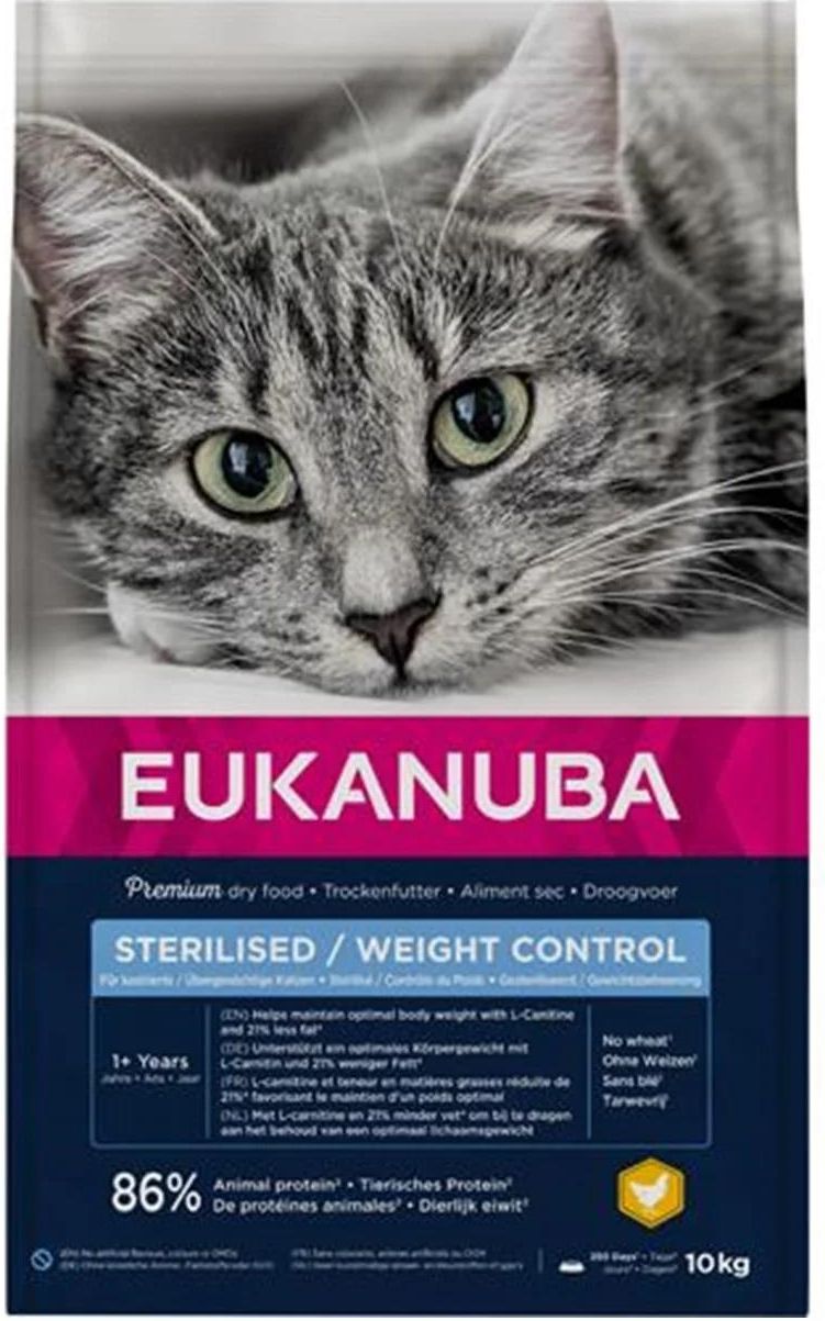 eukanuba sterilised cat