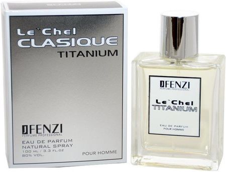 Jfenzi Le'Chel Clasique Titanium Pour Homme Woda Perfumowana 100 ml 