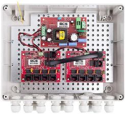 Bcs Bcs-Ip8/Z/E-S Zestaw Zasilania Do 8 Kamer Ip - Switch I Obudowa Zewnętrzna