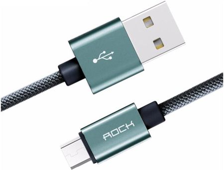 Rock Kabel Micro USB Nylonowy 2,1A 100cm (612)