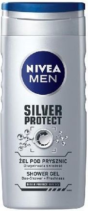 Nivea Bath Care Żel Pod Prysznic Silver Protect For Men 250ml