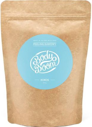 Body Boom Imprezowy Kokos Peeling Kawowy Do Ciała 30 g