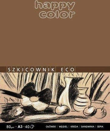 Happy Color Blok Szkicowy Eco A3