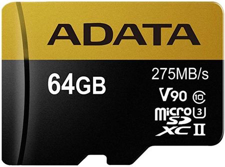 Adata MicroSD 64GB Class 10 (AUSDX64GUII3CL10-CA1)