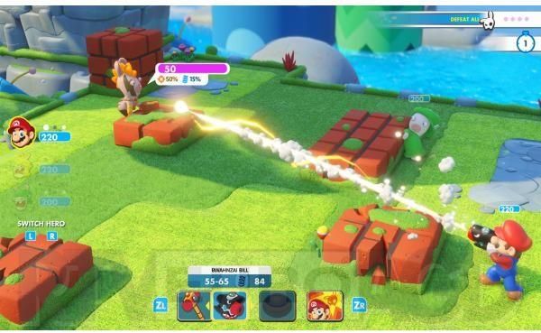 Mario + Rabbids: Kingdom Battle (Gra NS)