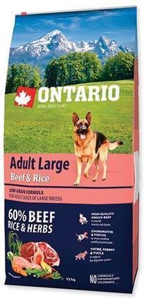 Ontario Adult Large And Turkey Hypoalergiczna 12Kg