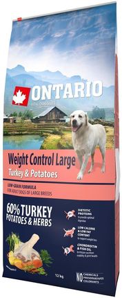 Ontario Adult Large Weight Control 12Kg