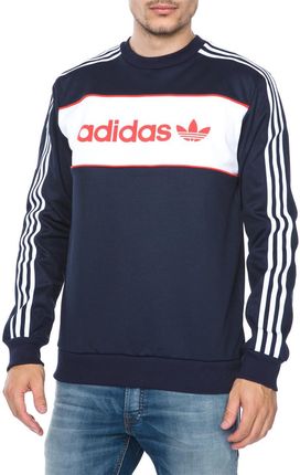 Adidas Originals Block Crew Sweatshirt Niebieski L Ceny i opinie - Main Image