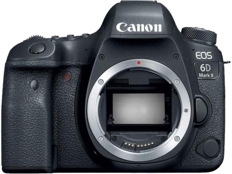 „Canon EOS 6D Mark II“ juodas korpusas