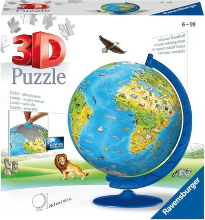 Ravensburger Disney Puzzle Kuliste 3D 180el. Globus