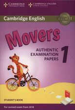 Zdjęcie Cambridge English Movers 1 Student's Book Authentic Examination Papers - Mordy