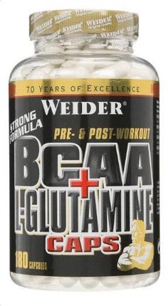 Weider BCAA + L-Glutamine 180 kaps