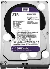 Zdjęcie WD Purple 3TB 3,5" (WD30PURZ) - Margonin