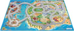 Zdjęcie House Of Kids Dywan Miasto Na Wyspie Ulice Drogi 3D 100X150Cm - Rzeszów