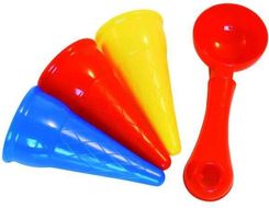 Zdjęcie Tupiko Zestaw Foremek Do Piasku Lody Adriatic - Luboń