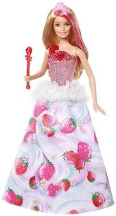 Barbie Lalka Księżniczka Magiczne Melodie Kraina Słodkości Dyx28