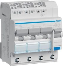 Zdjęcie Hager Rcbo - 3 X 1P+N 6Ka B-10A 30Ma A Qc/Qb Adz310D - Chełmek
