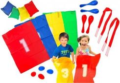 Zdjęcie Jokomisiada Kinderparty Worki Do Skakania Jajka Łyżki Zestaw - Sułkowice