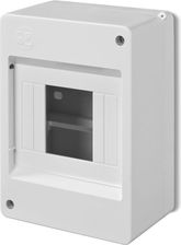 Zdjęcie Elektro-Plast Rozdzielnica Modułowa 1X4 Natynkowa Ip30 Z Pokrywą Dymną Ep-Nt 1/4 Mini S-4 Ep-Lux 2304-10 - Miłosław