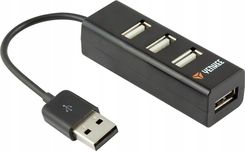Zdjęcie Yenkee Hub 4 x USB 2.0 (YHB 4001BK) - Kostrzyn nad Odrą