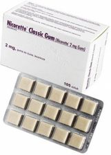 Nicorette classic gum 2 mg x 105 szt import równoległy Inpharm - Rzuć palenie