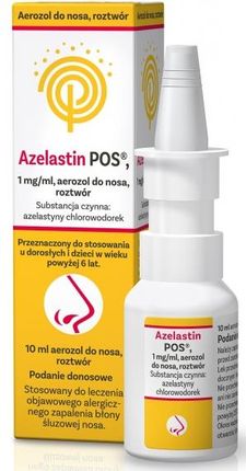 Azelastin POS 1 mg/ml aerozol do nosa 10ml