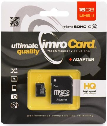 IMRO microSD 16GB (MICROSDHC6/16G)