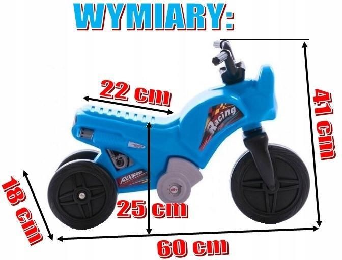 Mochtoys Motorek Czerwony (10235) - zdjęcie 2 Mochtoys Motorek Czerwony (10235)