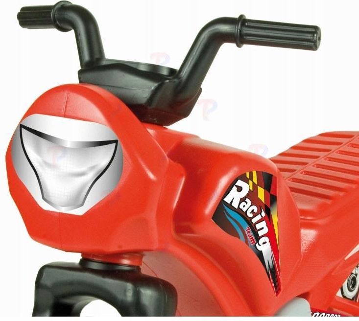 Mochtoys Motorek Czerwony (10235) - zdjęcie 3 Mochtoys Motorek Czerwony (10235)