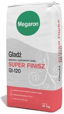 Megaron Gładź gipsowa biała Megaron Super Finisz 18kg