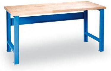 B2B Partner Stół warsztatowy niebieski 1500x800 bez wyposażenia (179675)