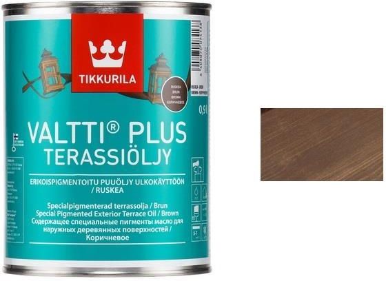 Tikkurila valtti terrace oil масло для террас и садовой мебели бесцветный 9л