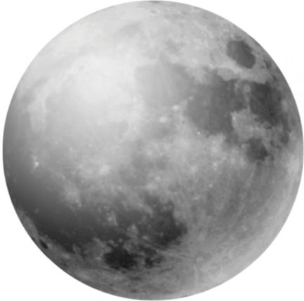 Dekornik Naklejka Nad Mebelki Księżyc W Pełni (Ps19467)