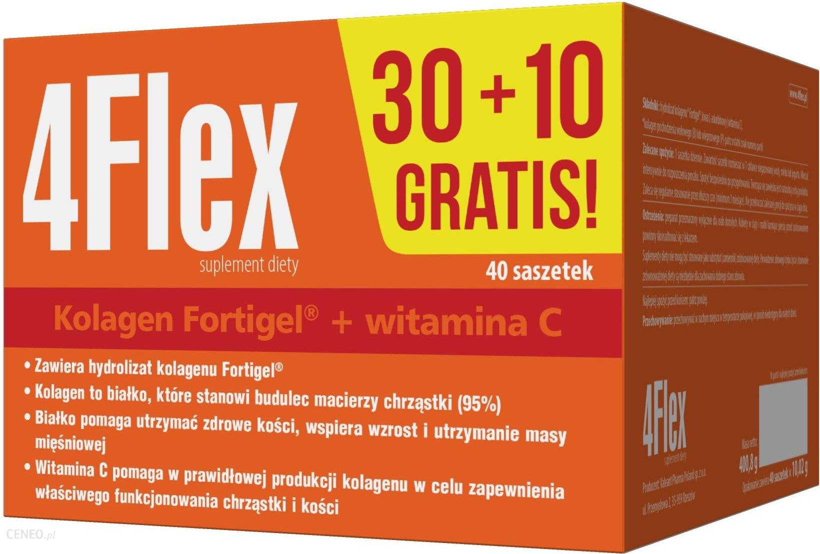   4Flex 30 + 10 paketėlių